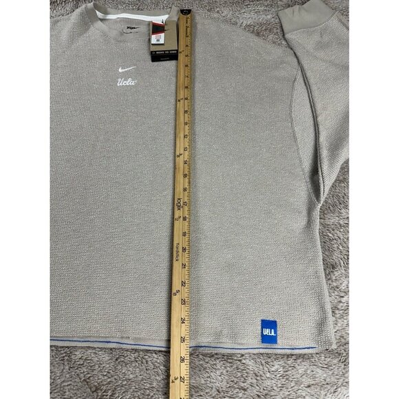 NIKE WOMEN'S UCLA YOGA COLLEGE SWEATSHIRT CREAM SIZE XL NEW - Picture 3 of 13